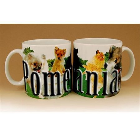 AMERICAWARE Americaware PMPOM01 18oz. Pomeranian Mug for Dog Lover PMPOM01